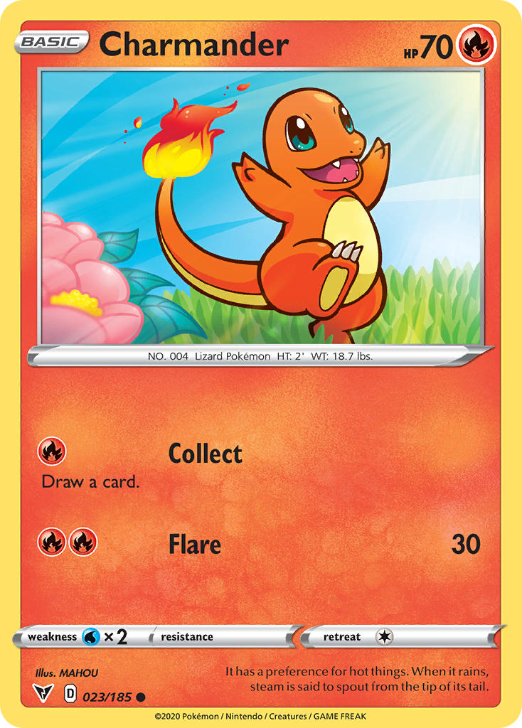 Charmander 023/185 Common - MissingNo.