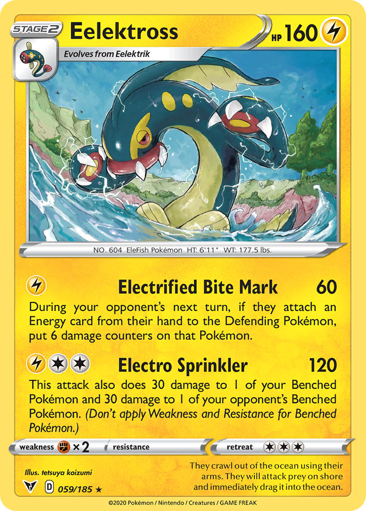 Eelektross 059/185 Non-Holo Rare - MissingNo.