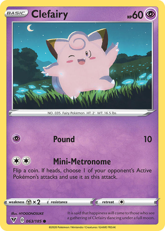Clefairy 063/185 Reverse Common - MissingNo.