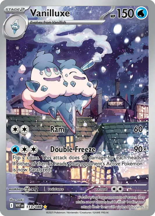 Vanilluxe 113/86 Illustration Rare
