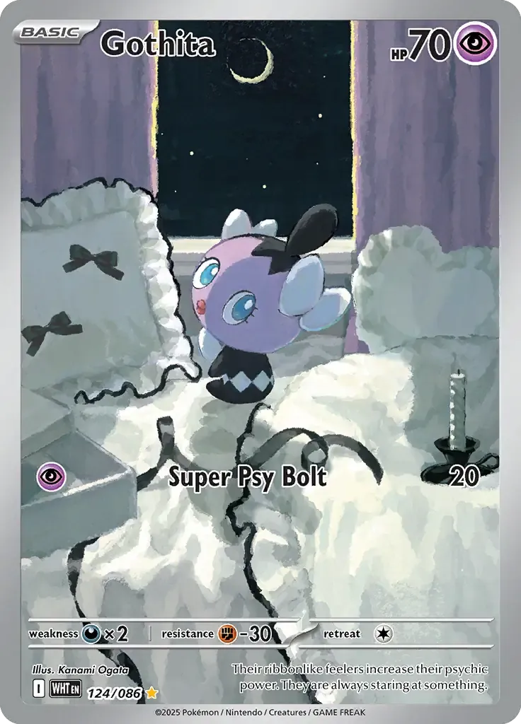 Gothita 124/86 Illustration Rare