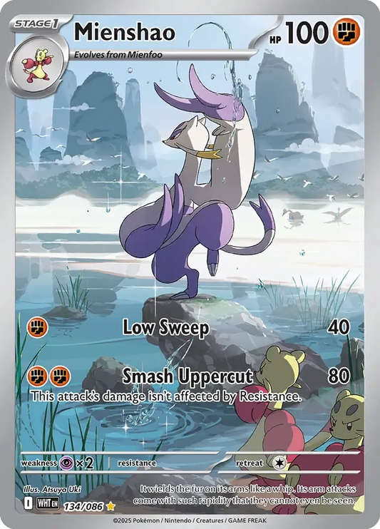 Mienshao 134/86 Illustration Rare