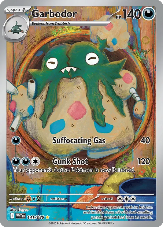 Garbodor 141/86 Illustration Rare