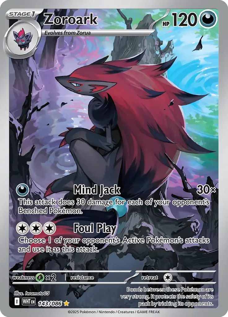 Zoroark 143/86 Illustration Rare
