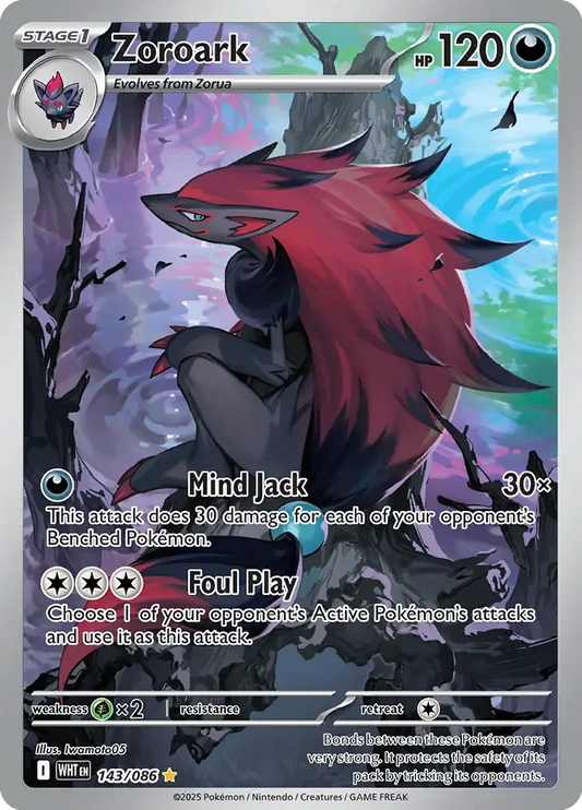 Zoroark 143/86 Illustration Rare