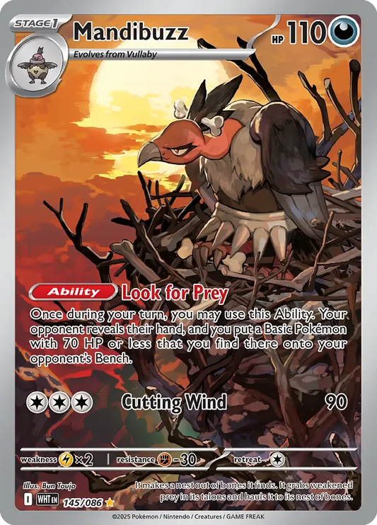 Mandibuzz 145/86 Illustration Rare