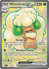 Whimsicott ex 157/086 Ultra Rare ex