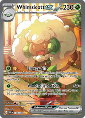 Whimsicott ex 165/086 Special Illustration Rare ex
