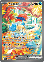 Keldeo ex 167/086 Special Illustration Rare ex