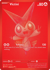Victini 172/086 Red Hyper Rare ex