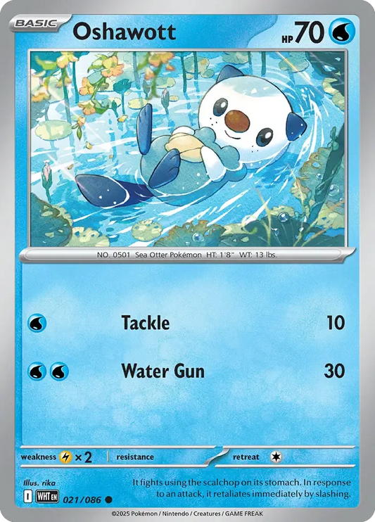 Oshawott 21/86 Common