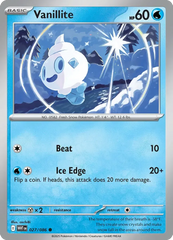 Vanillite 027/086 Poke Ball Holo Common