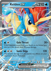 Keldeo ex 030/086 Double Rare ex