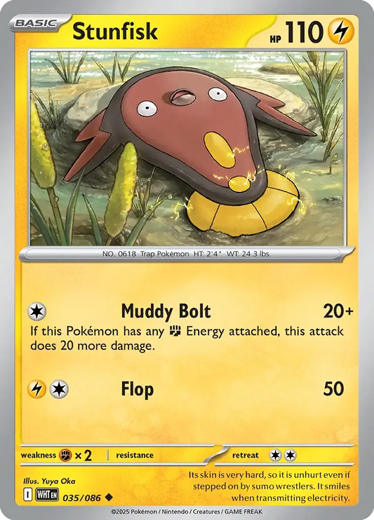 Stunfisk 35/86 Poké Ball Holo Uncommon