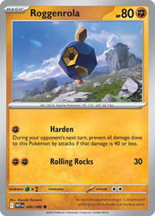 Roggenrola 046/086 Master Ball Holo Common