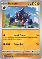 Boldore 047/086 Poke Ball Holo Common