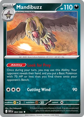 Mandibuzz 064/086 Poke Ball Holo Uncommon