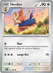 Herdier 075/086 Poke Ball Holo Common