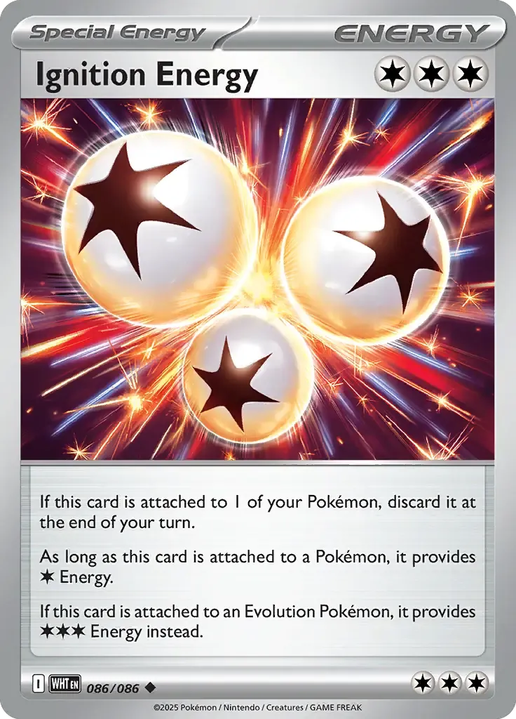 Ignition Energy 86/86 Master Ball Holo Uncommon