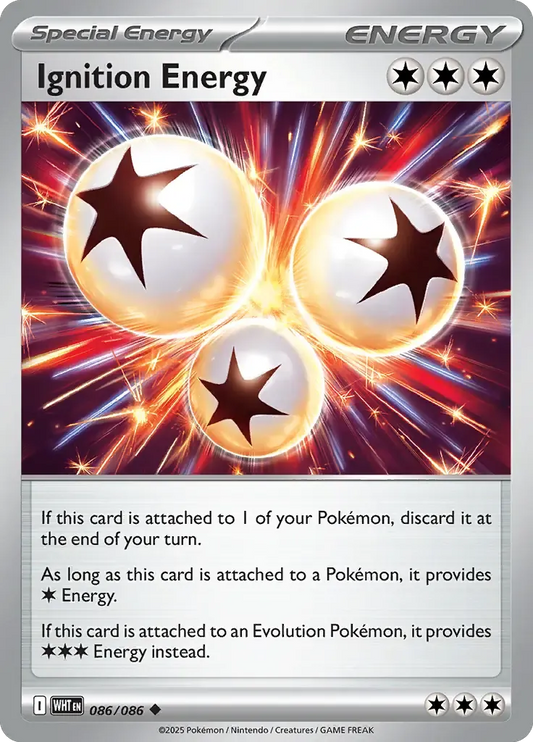 Ignition Energy 86/86 Master Ball Holo Uncommon