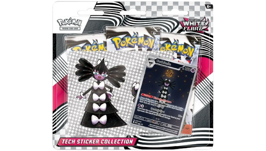 White Flare Tech Sticker