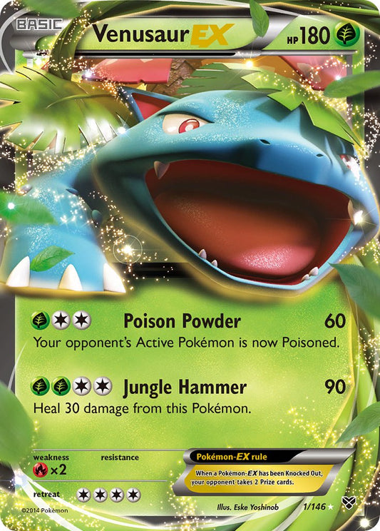 Venusaur EX 1/146 Holo Rare EX - MissingNo.