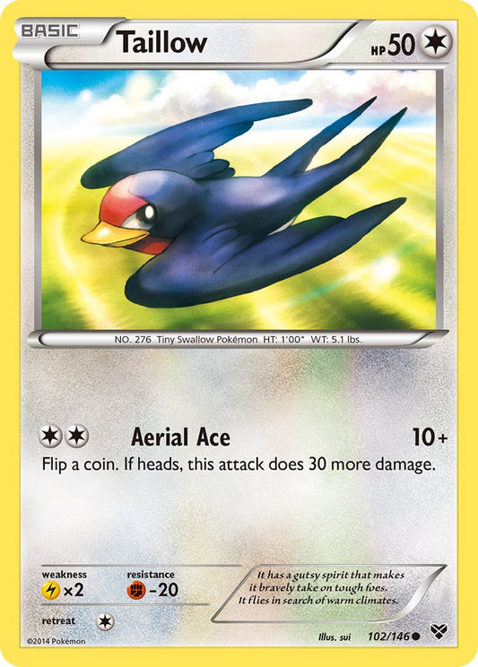 Taillow 102/146 Reverse Common - MissingNo.