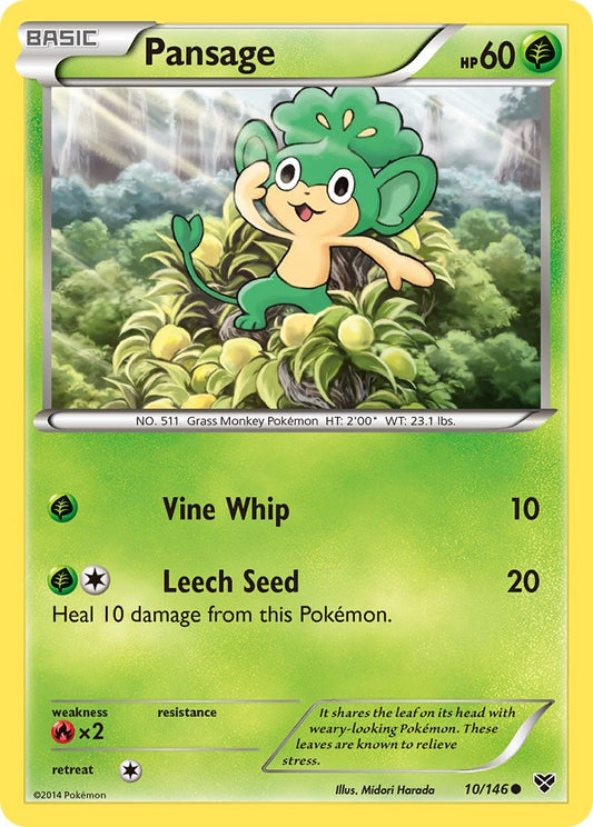 Pansage 10/146 Reverse Common - MissingNo.