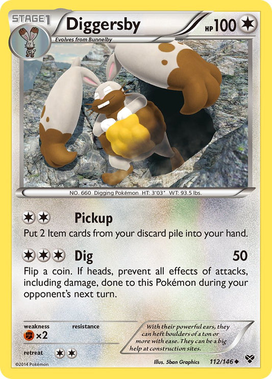Diggersby 112/146 Uncommon - MissingNo.