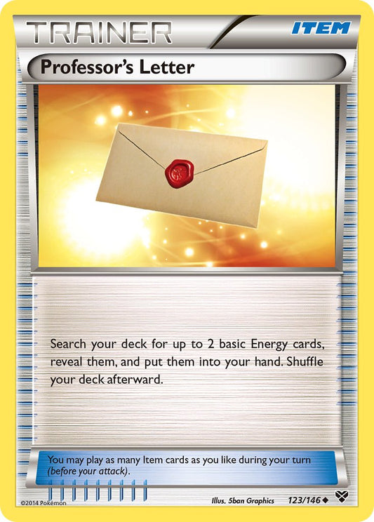 Professor's Letter 123/146 Reverse Uncommon - MissingNo.
