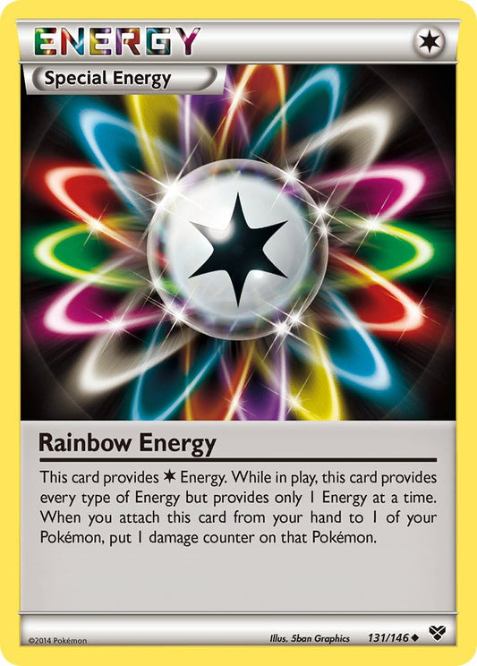 Rainbow Energy 131/146 Reverse Uncommon - MissingNo.