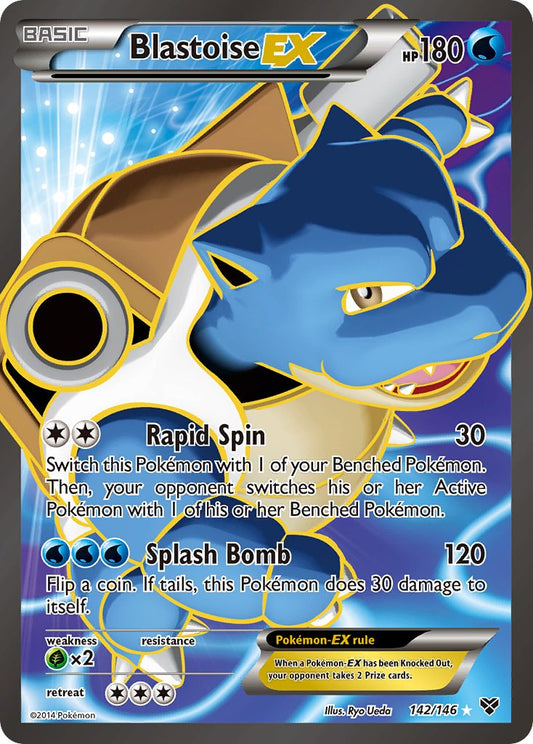 Blastoise EX 142/146 Holo Ultra Rare - MissingNo.
