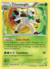 Chesnaught 14/146 Cosmos Holo Ancient Origins Two Pack Blister Exclusive