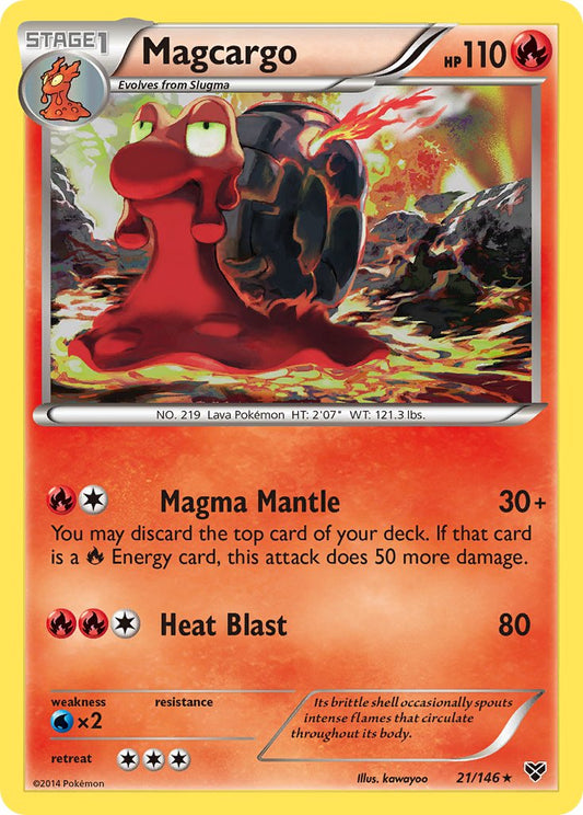 Magcargo 21/146 Reverse Rare - MissingNo.