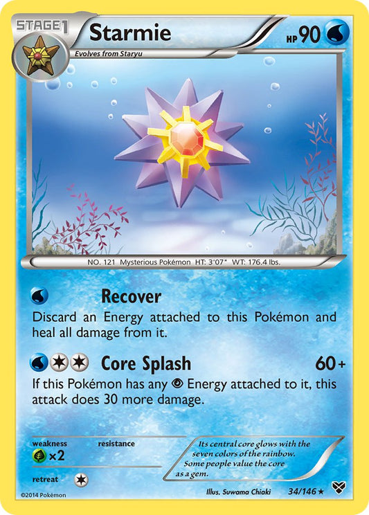 Starmie 34/146 Reverse Rare - MissingNo.