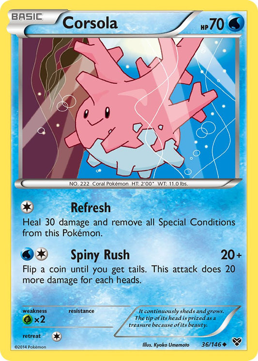 Corsola 36/146 Uncommon - MissingNo.