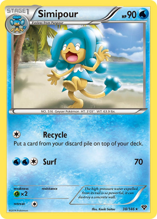 Simipour 38/146 Reverse Rare - MissingNo.