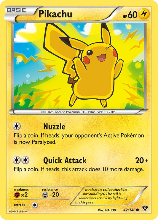 Pikachu 42/146 Reverse Common - MissingNo.