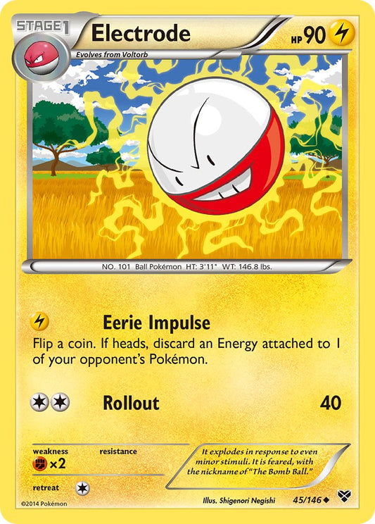 Electrode 45/146 Reverse Uncommon - MissingNo.