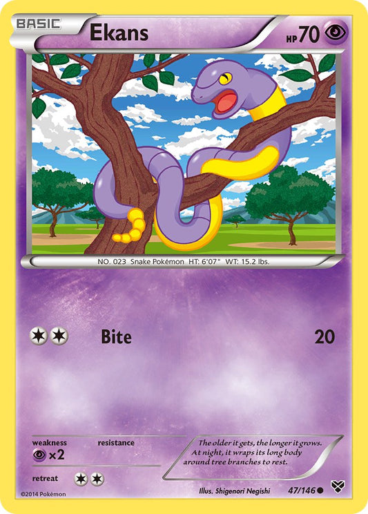 Ekans 47/146 Reverse Common - MissingNo.