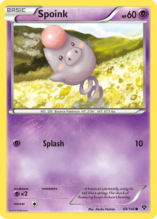 Spoink 49/146 Reverse Common - MissingNo.