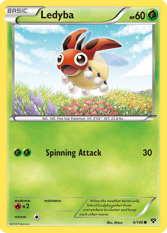 Ledyba 6/146 Common - MissingNo.