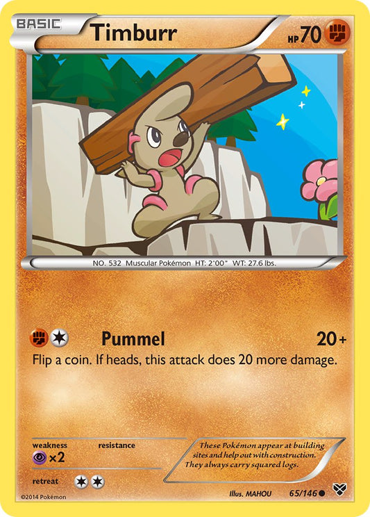 Timburr 65/146 Common - MissingNo.