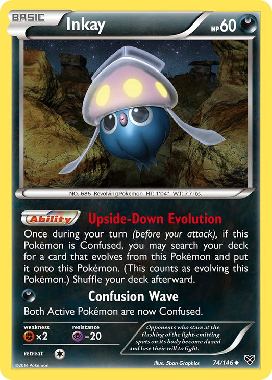 Inkay 74/146 Uncommon - MissingNo.