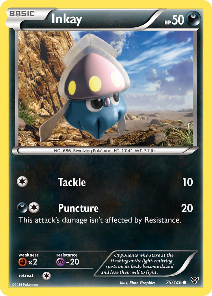 Inkay 75/146 Reverse Common - MissingNo.