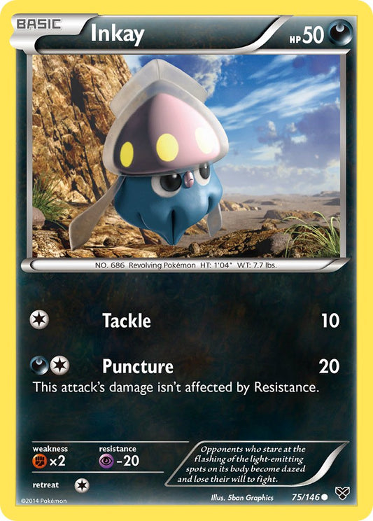 Inkay 75/146 Reverse Common - MissingNo.