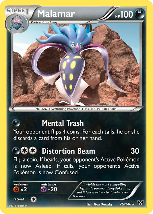 Malamar 76/146 Non-Holo Rare - MissingNo.