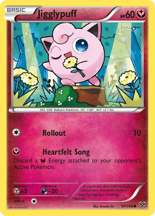 Jigglypuff 87/146 Reverse Common - MissingNo.