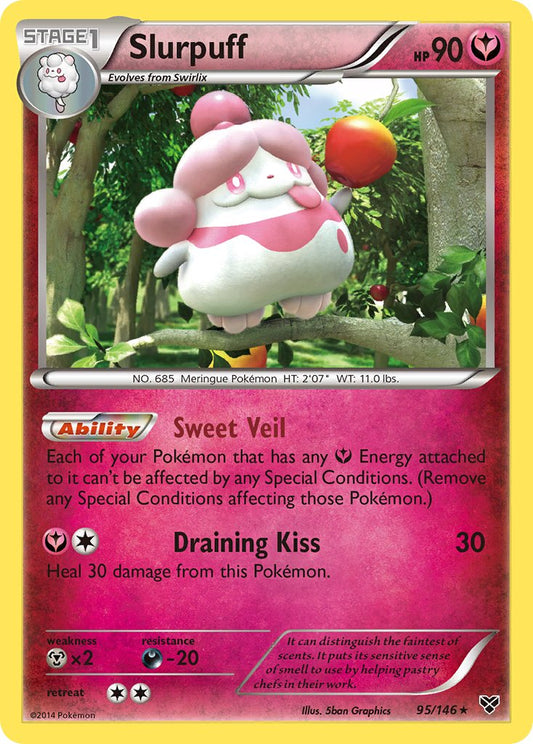 Slurpuff 95/146 Reverse Rare - MissingNo.