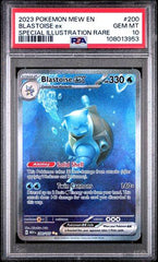 Blastoise ex 200 PSA 10